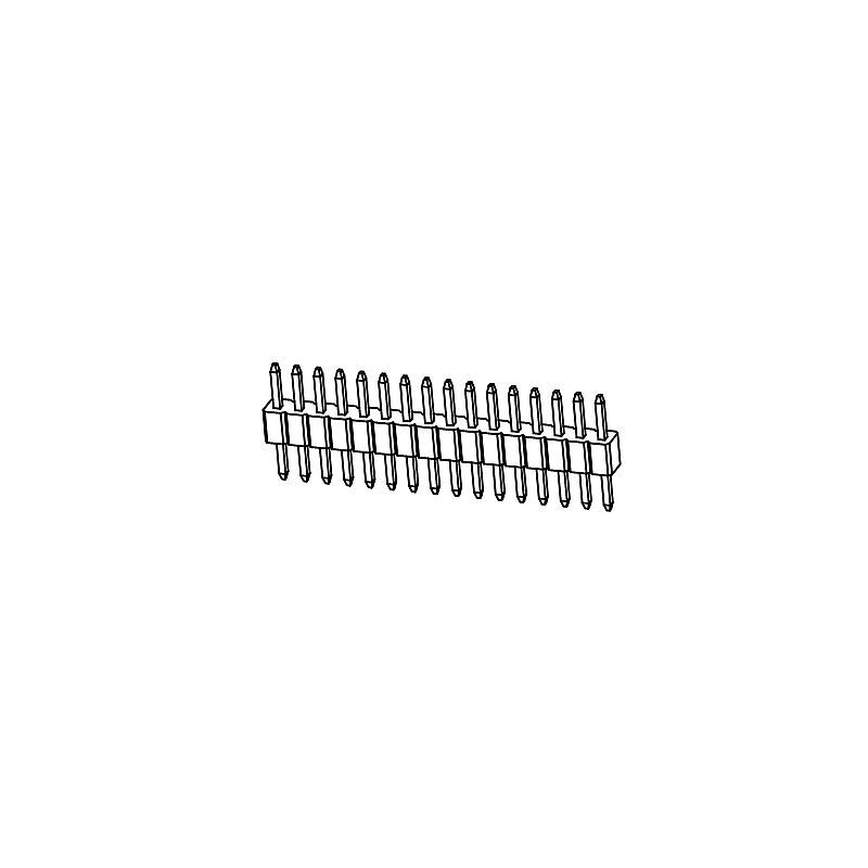 Pin Header PH1.27mm Single row Straight Series